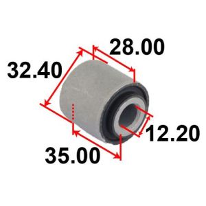 Сайлентблок рычага  Tenacity AAMMA1050/MZAB-063/RU-468/CVKH-129
