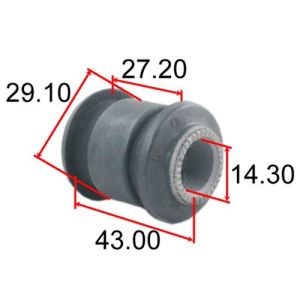 Сайлентблок задней поперечной тяги TENACITY AAMTO1121/RU-389/TAB-AE100CL