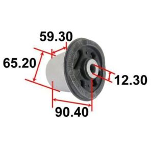 Сайлентблок задней балки Tenacity AAMNI1072/NAB-K12R/RU-432/NS65T110E