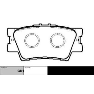 Колодки CTR GK1064/CKT50/GP02269 PF1522