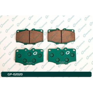 Колодки тормозные дисковые G-BRAKE GP02020/D2020/PF1086