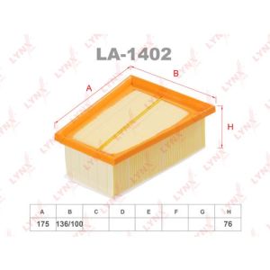 Фильтр воздушный LYNXauto LA1402/BRA1431/GB9719/MFA-E426