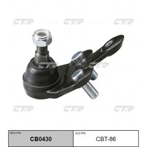 Опора шаровая левая CTR CBT-86/CB0430/4334049035/SBT432L