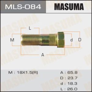 Шпилька для грузовика MASUMA MLS084/MK309612 MMC Canter RH