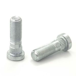 Шпилька M12*1,5, 62/45, Шлицы D12.6, цинк