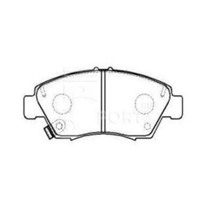 Колодки тормозные дисковые  CTR GK0319/CKHO2/GP-05070/PN8264