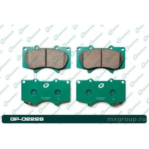 Колодки тормозные G-BRAKE GP02228/PF1482/AN690WK
