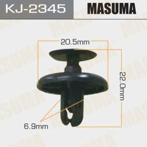 Клипса крепежная MASUMA KJ-2345