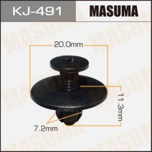 Клипса крепежная MASUMA KJ-491