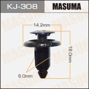 Клипса автомобильная (автокрепеж) MASUMA KJ-308