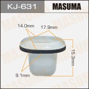 Клипса крепежная MASUMA KJ-631 пара к ней KJ-1568
