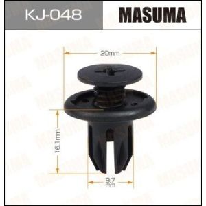 Клипса крепежная MASUMA KJ-048