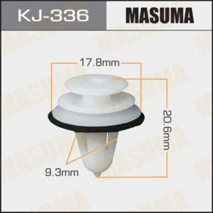 Клипса автомобильная (автокрепеж) MASUMA KJ-336