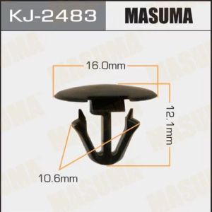 Клипса автомобильная  MASUMA KJ-2483