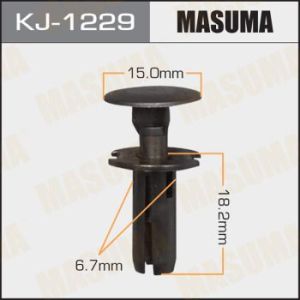 Клипса крепежная MASUMA KJ-1229