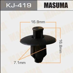 Клипса автомобильная (автокрепеж) MASUMA .KJ-419