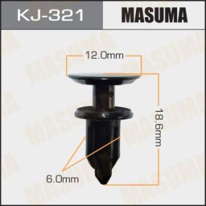 Клипса автомобильная (автокрепеж) MASUMA KJ-321