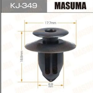 Клипса автомобильная (автокрепеж) MASUMA KJ-349