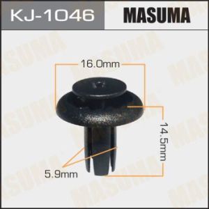 Клипса крепежная MASUMA KJ-1046