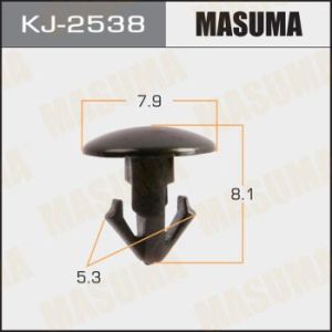 Клипса пластиковая Masuma KJ-2538