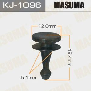 Клипса крепежная MASUMA KJ-1096