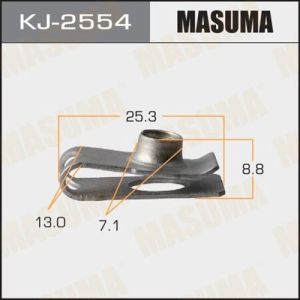 Клипса автомобильная (автокрепеж) MASUMA KJ-2554