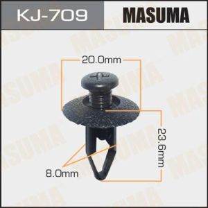 Клипса автомобильная (автокрепеж) MASUMA KJ-709