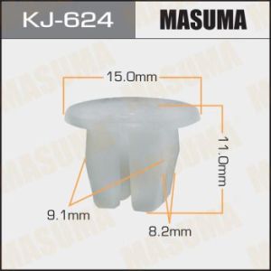 Клипса крепежная MASUMA KJ-624