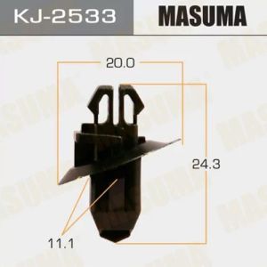 Клипса пластиковая Masuma KJ-2533
