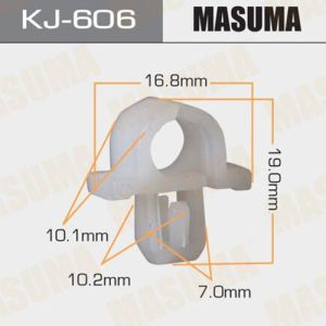 Клипса крепежная MASUMA KJ-606