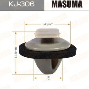 Клипса автомобильная (автокрепеж) MASUMA KJ-306