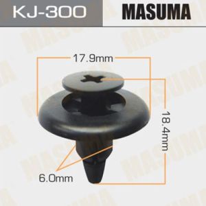 Клипса автомобильная (автокрепеж) MASUMA KJ-300