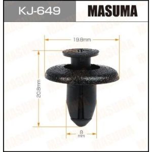 Клипса крепежная MASUMA KJ649