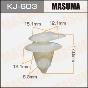 Клипса крепежная MASUMA KJ-603