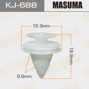 Клипса крепежная MASUMA KJ-688