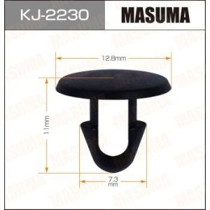 Клипса автомобильная MASUMA KJ-2230