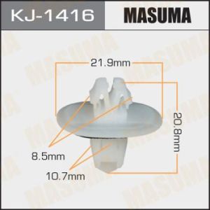 Клипса крепежная MASUMA KJ-1416