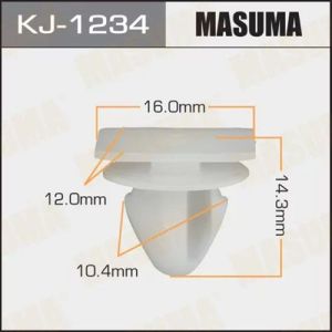 Клипса крепежная MASUMA KJ-1234