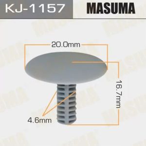 Клипса крепежная MASUMA KJ-1157