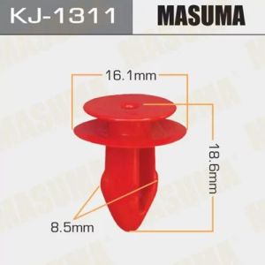 Клипса крепежная MASUMA KJ-1311
