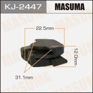 Клипса крепежная MASUMA KJ-2447