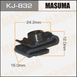 Клипса крепежная MASUMA KJ-832