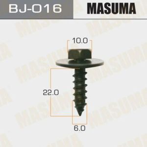Саморез MASUMA BJ-016 6x22мм, набор 6шт