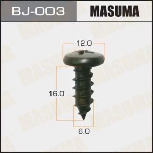 Саморез MASUMA BJ-003 6x16мм, набор10шт