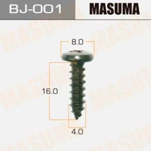 Саморез MASUMA BJ-001 4x16мм, набор 20шт