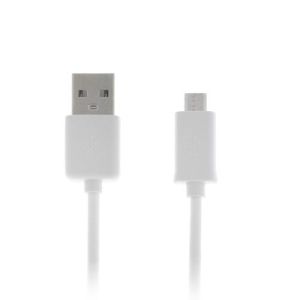 Кабель LuazON, microUSB - USB, 1 А, 0,8 м, белый