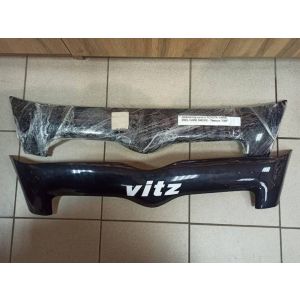 Дефлектор на капот TOYOTA  VITZ 2000 г, черный