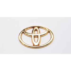 Эмблема TOYOTA 120*80 TE-014 золото