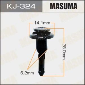 Клипса автомобильная (автокрепеж) MASUMA KJ-324