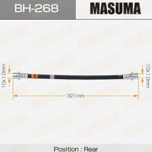Шланг тормозной задний MASUMA BH-268/31045197